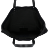 GEANȚĂ DIN PIELE shopper bag Vittoria Gotti negru V2380